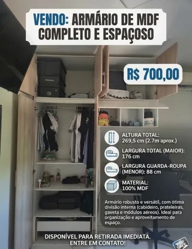 Armário de MDF