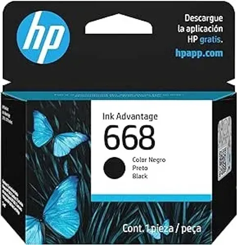 cartucho de tinta hp 668 original