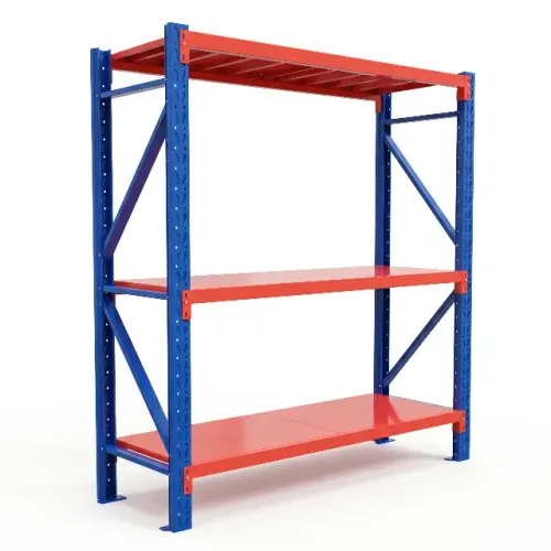 Prateleira Mini Porta Pallets Metálico 1,8x0,6x2m 3 Níveis 600kg