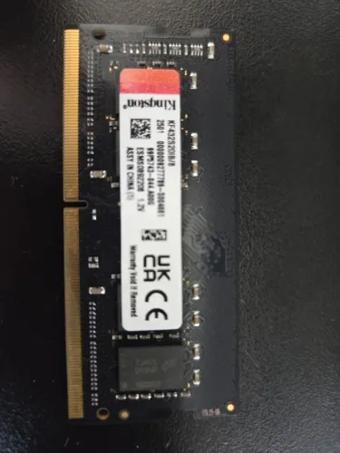 Memória RAM Para Notebook Kingston Fury Impact, 8GB, 3200MHz, DDR4, CL20 - KF432S20IB/8
