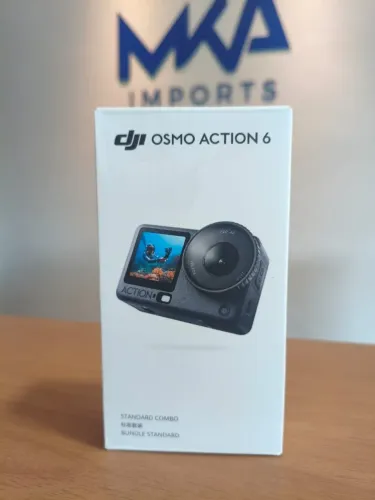 Câmera de Ação Dji Osmo Action 6 Standard 4k 120/38mp