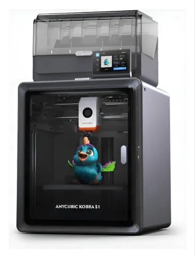 Impressora 3D - Anycubic Kobra S1 Combo - Nova na Caixa