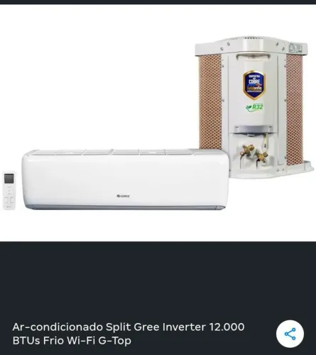 Ar condicionado GREE 12 mil Btus