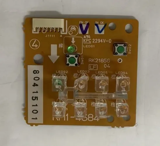 Painel de controle de botões da Impressora HP LJ CP1215