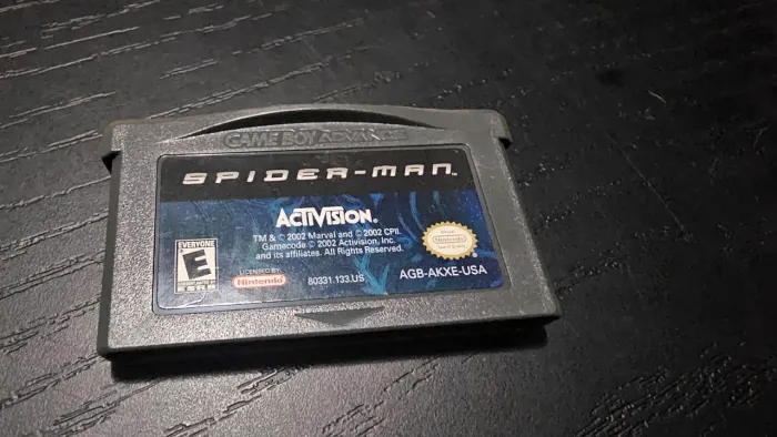 Jogo Spiderman original para GBA