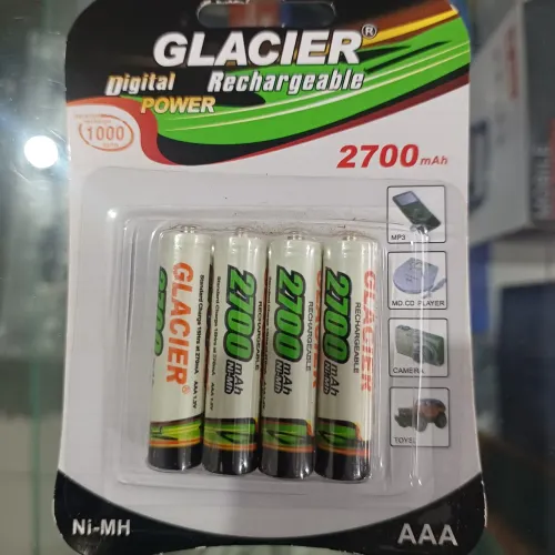 Pilhas Recarregáveis  Glacier AAA