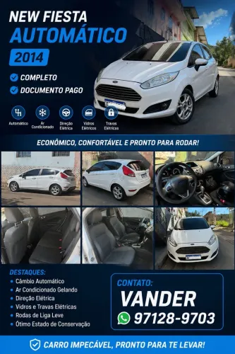 Ford Fiesta 1.6 16V Flex Aut. 5P 2014