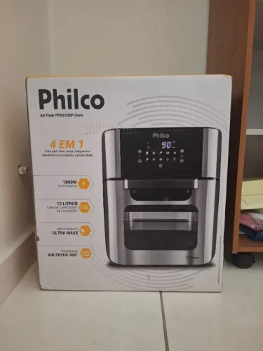 Philco Fritadeira Air Fryer 12L Pt PFR2200P 220V 