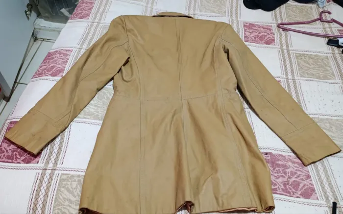 Jaqueta de couro feminino