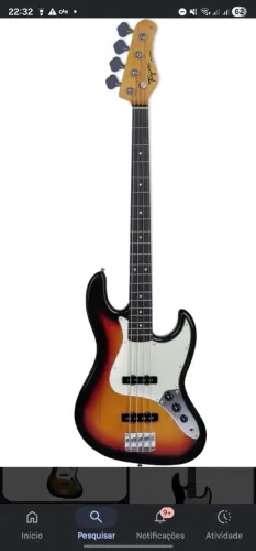 Contra baixo Jazz Bass Tagima TW73