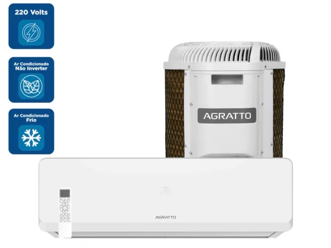 Ar Condicionado Split 12000 BTUs Agratto