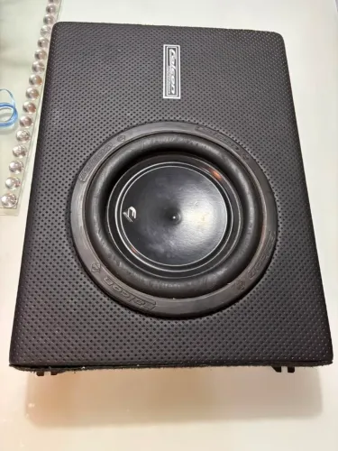 Caixa Falcon Amplificada Subwoofer 8 Polegadas 200 W Rms Potência