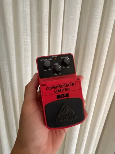 Pedal de guitarra Compressor Behringer
