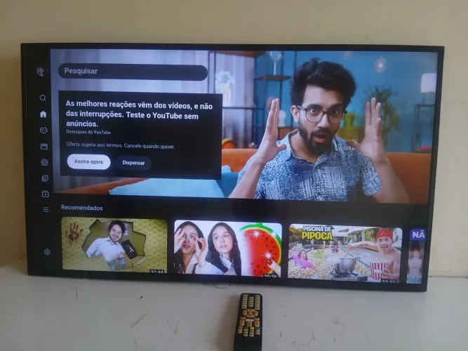 Smart tv grande de 43Pol 