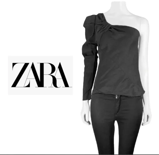 ZARA blusa preta- PP