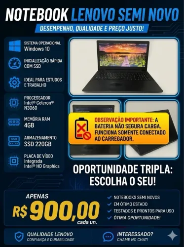 Notebook Lenovo