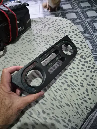 Moldura Painel Comando Ar Condicionado Fiat Palio 1997 Original