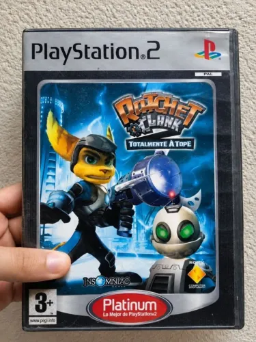 Ratchet & Clank 2 PS2 (Going Commando / Totalmente a Tope) - Apenas Caixa e Manual