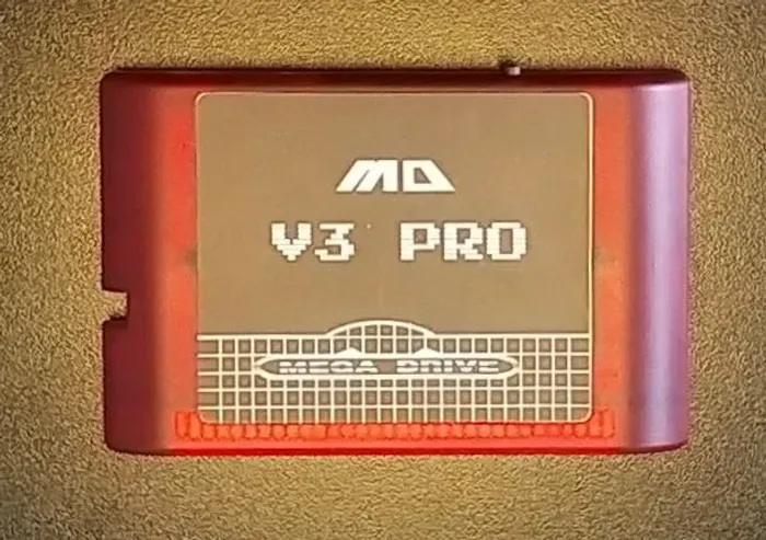 Cartucho MD V3 Pro 16BIT Americano (Biblioteca de Jogos Mega Drive)