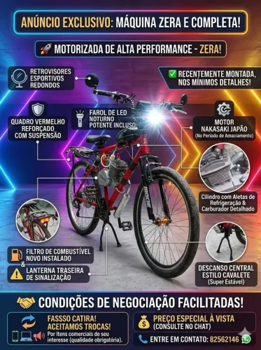 Motorizada tudo zero motor na garantia