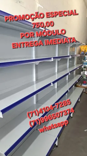 GONDOLA PROMOÇÃO PAREDE 1,70