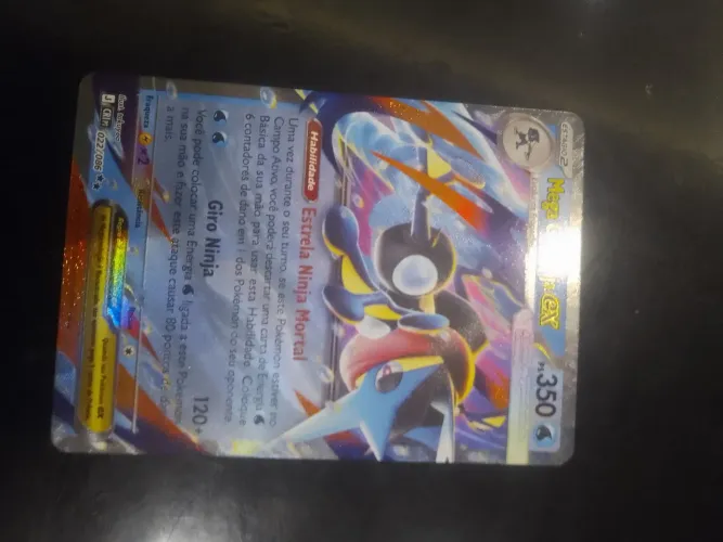 Carta Pokémon Mega Greninja EX