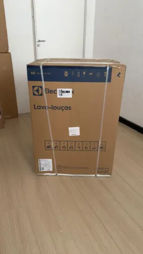 Lava-Louças Electrolux 14 Serviços Inox Lava & Seca 50min 127v - nova