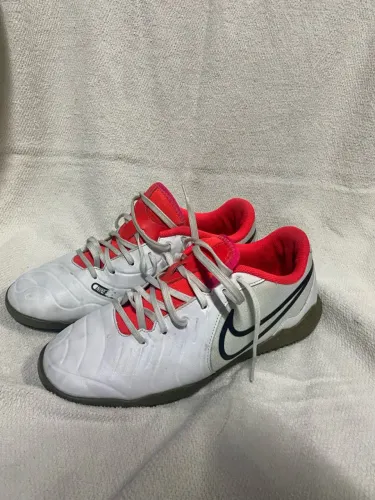 ? CHUTEIRA NIKE FUTSAL - BRANCA E VERMELHA | ÓTIMO ESTADO ?