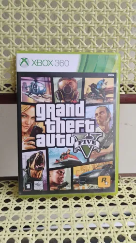 GTA V xbox 360 c/manual e mapa