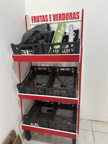 Expositor de frutas e verduras 