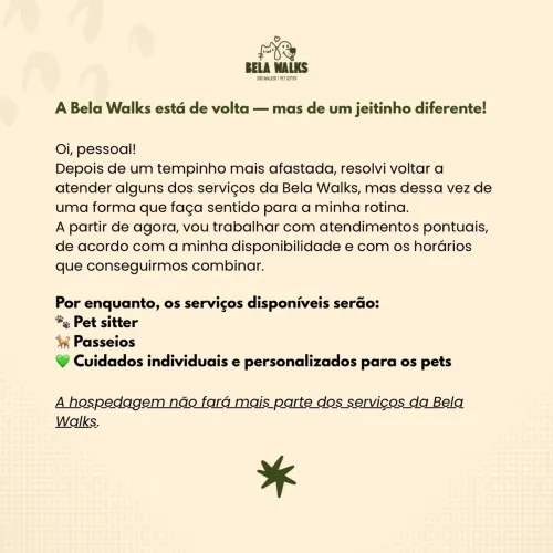 Pet Sitter e Dog Walker