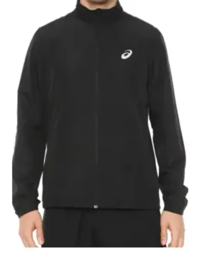Jaqueta corta vento asics silver