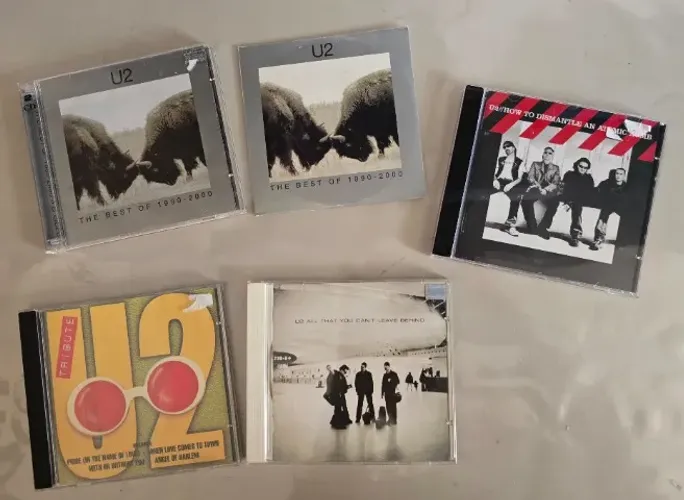 Lote de CD's U2