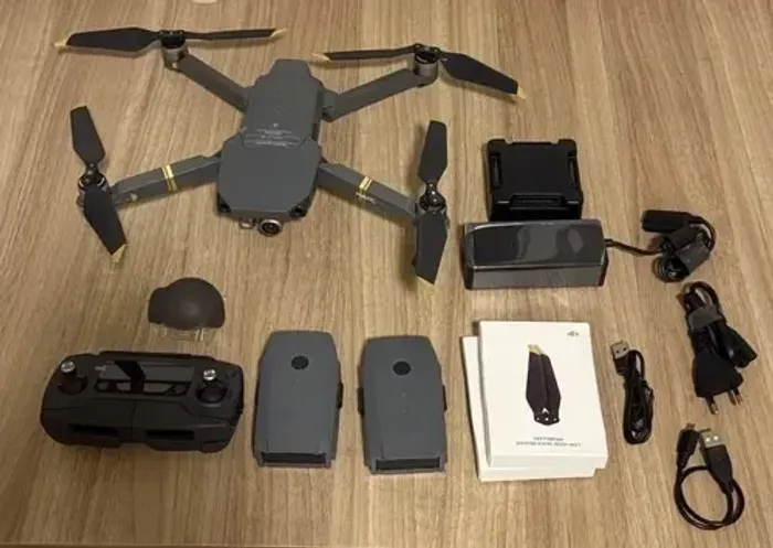 Drone DJI Mavic Pro - 1ª Geração | Câmera 4K | Completo