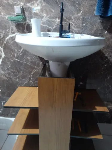Balcão pia banheiro