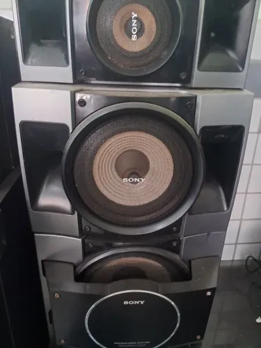 6 CAIXA DE SOM SONY 