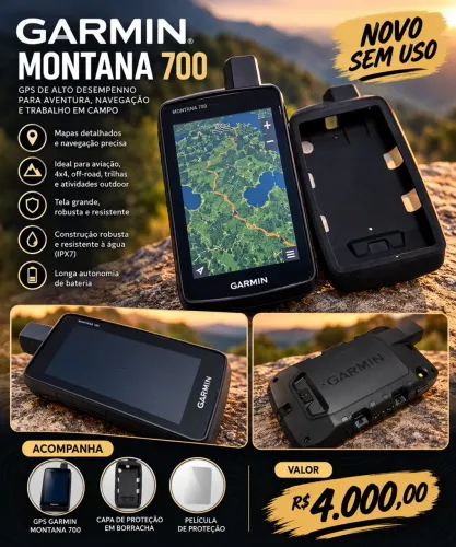 GPS Garmin MONTANA 700