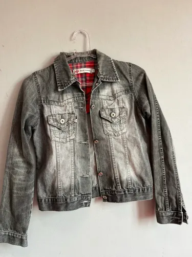 Jaqueta jeans feminina TAM 38