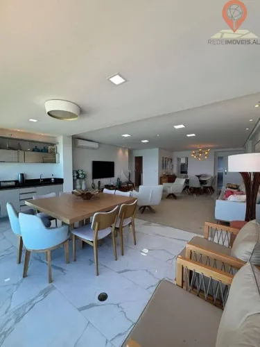 Apartamento com 2 dormitórios à venda, 145 m² por R$ 2.300.000 - Guaxuma - Maceió/AL