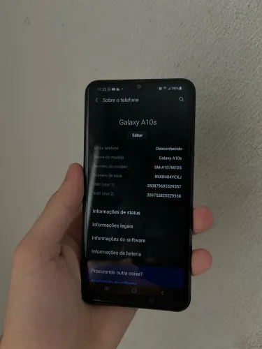 Samsung Galaxy A10s 32GB - Muito Conservado