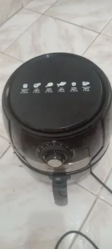Fritadeira Elétrica Amvox Air Fryer ARF 1245 4,5L 110V preto<br>
