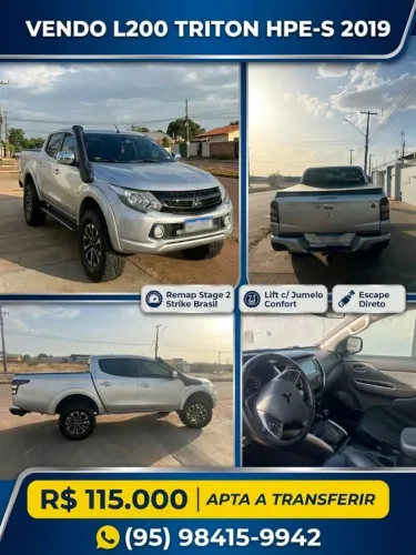 Mitsubishi L200 Triton Sport HPE-S 2.4 CD Dies. AUT 2019