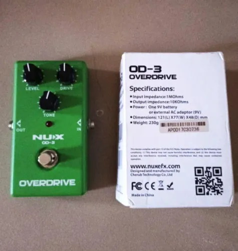 Pedal Nux OD-3 overdrive