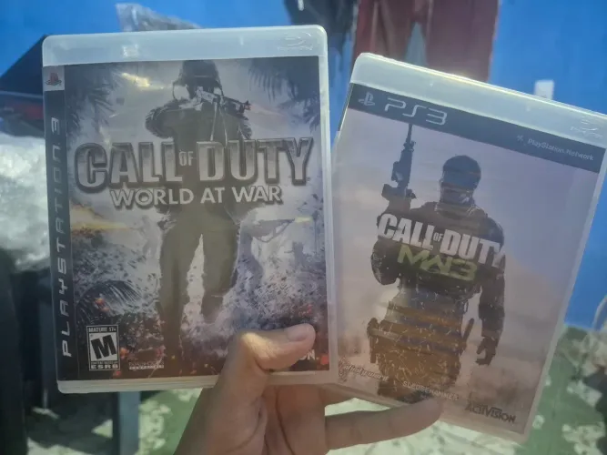 Call of Duty Modern Warfare 3 (Lacrado) + World at War Ps3