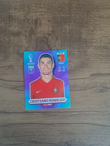 Figurinha Cristiano Ronaldo Copa 2022