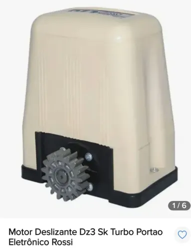 Motor Rossi automatizador Dz30 deslizante 