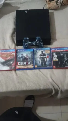 PS4 FAT 500GB SEMI NOVO EM PERFEITO ESTADO 