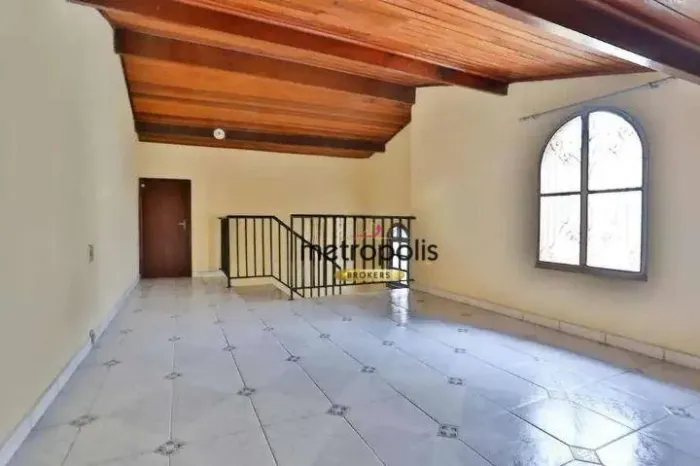 Sobrado com 3 dormitórios à venda, 158 m² por R$ 820.000,00 - Vila Scarpelli - Santo André