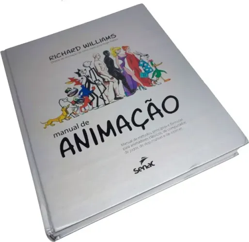 Livro Manual de Animação Richard Williams | Capa Dura | Seminovo