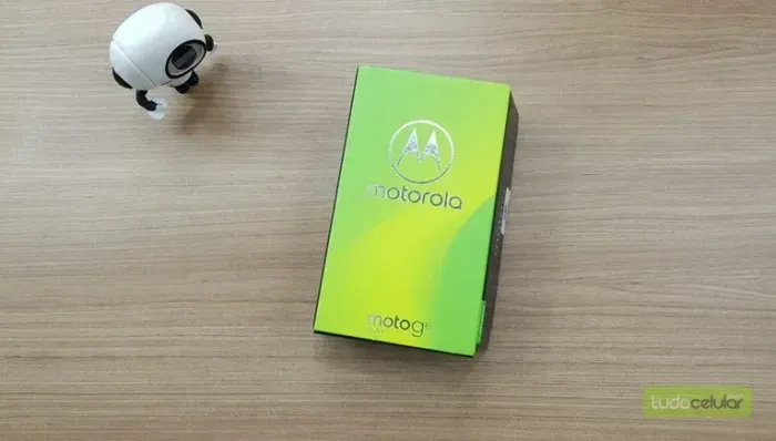 Caixa Embalagem Moto G6 play Indigo 32GB